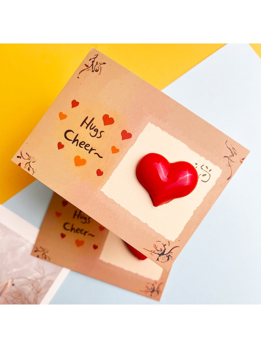 Taphug Pocket Hug Heart Love displayed at an angle highlighting shape