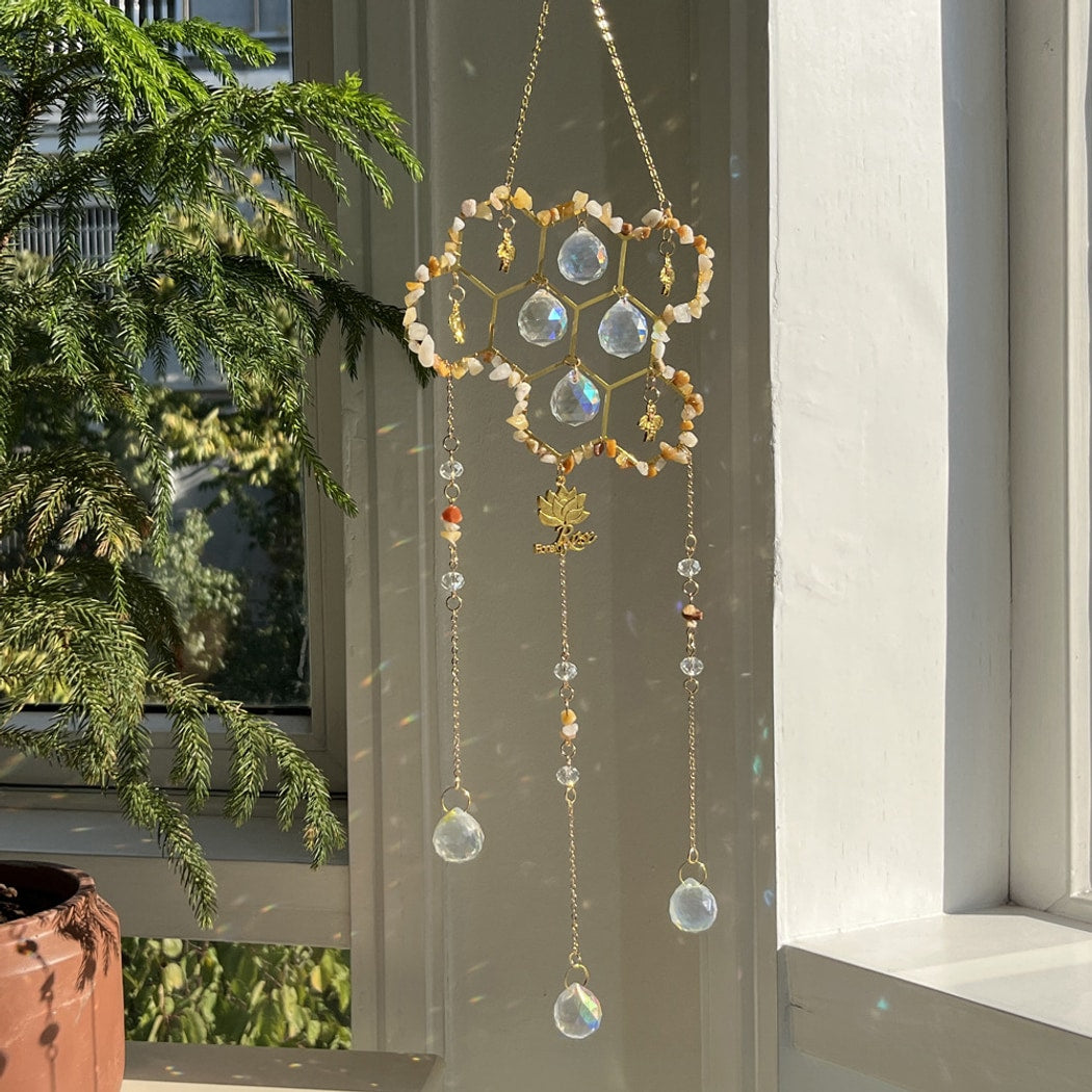 Somnira - Honeycomb Slice Shape Wind Chimes