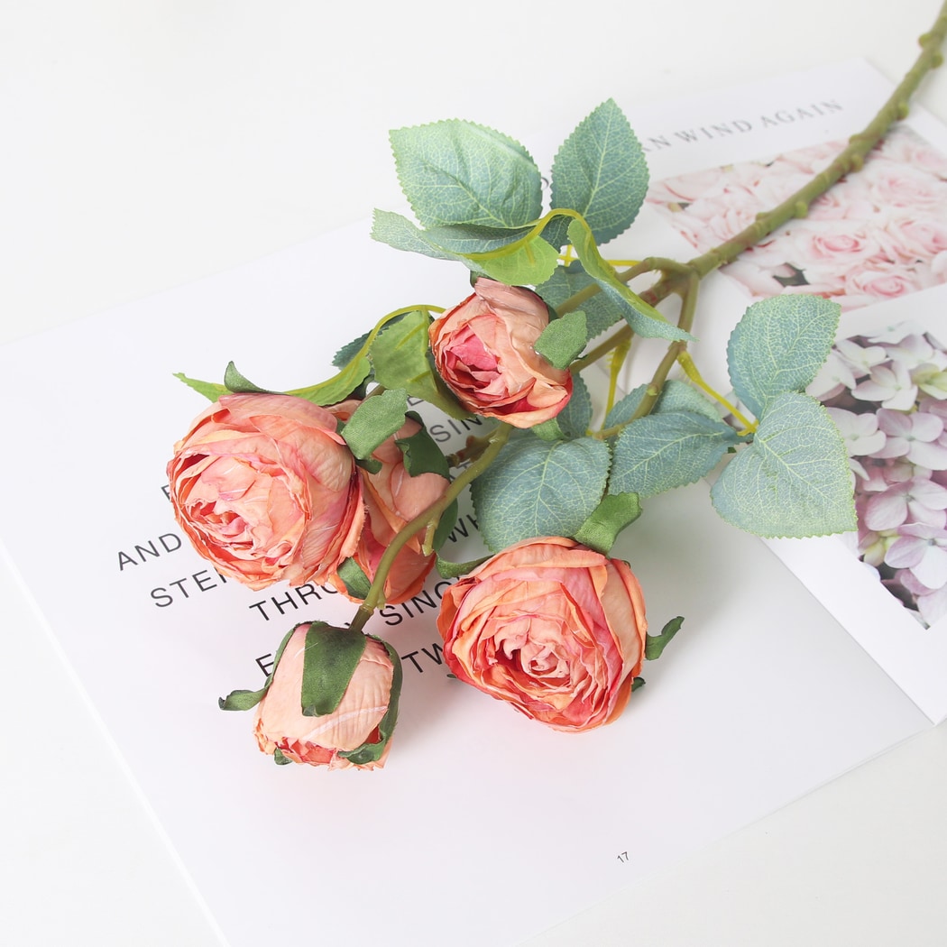 Roselle - Romantic Multi Tone Rose Artificial Bouquet