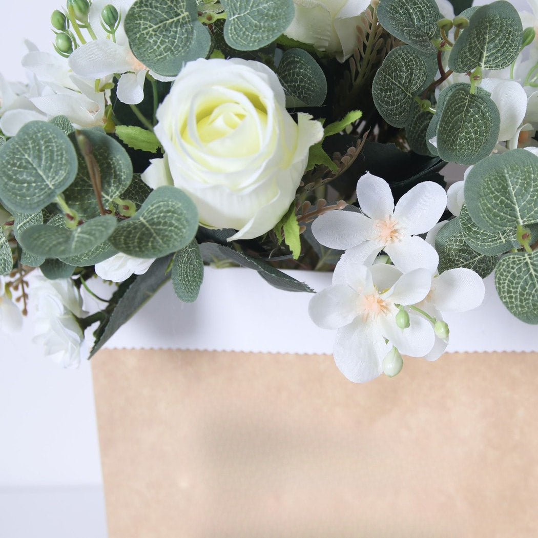 Roselle - Artificial Rose Bouquet Table Decor Flowers
