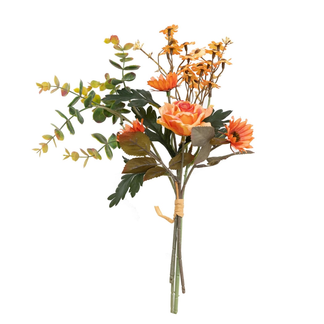 Roselle - Mixed Rose and Daisies Artificial Bouquet