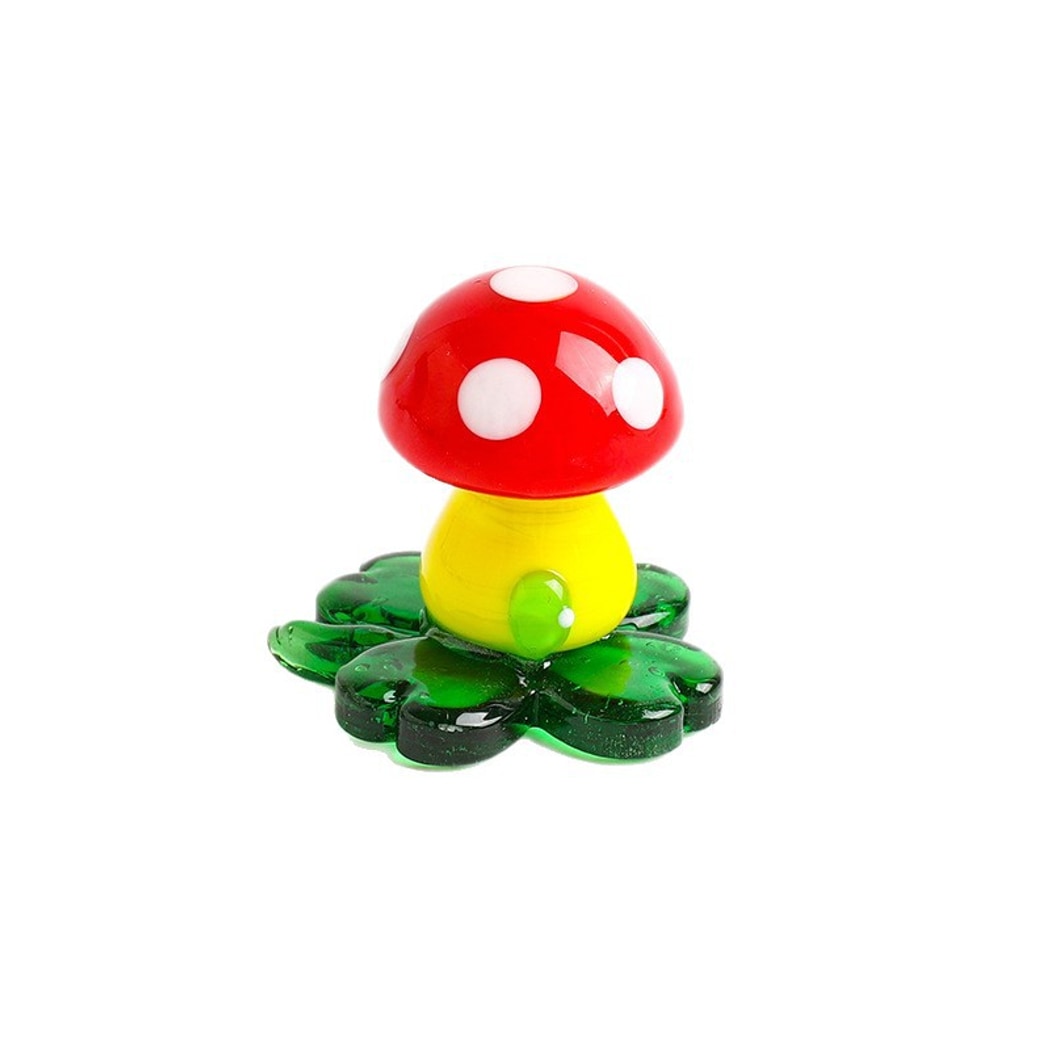Glasira - Cartoon Style Colorful Mushroom Ornament