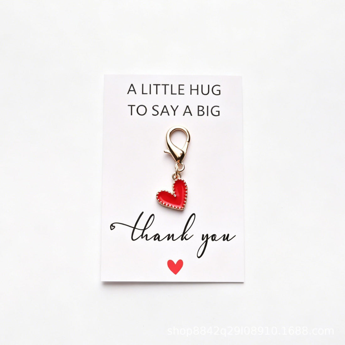 Taphug heart pocket hug plush with detailed stitching and colorful design