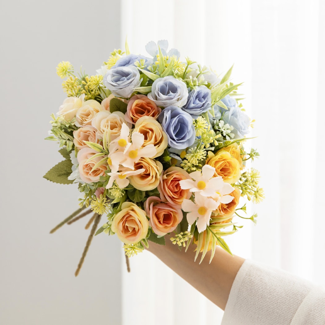 Roselle - Romantic Style Artificial Rose Bouquet