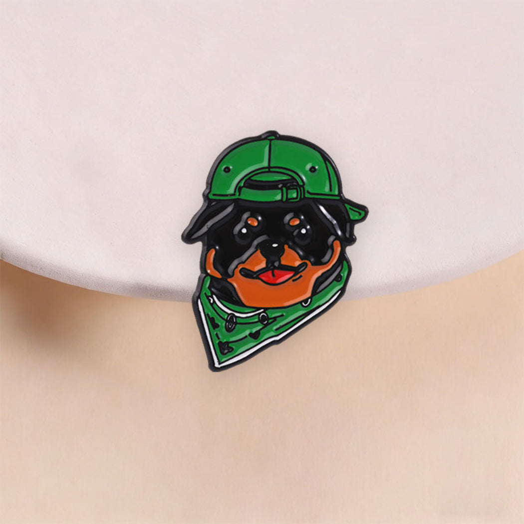 Pinori Cool Dog Enamel Pin