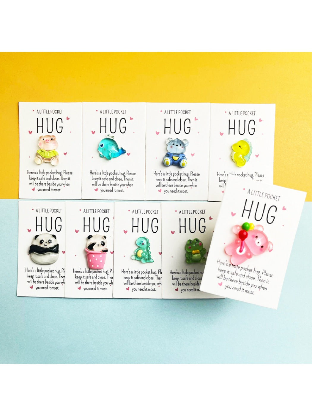 Taphug - Pocket Hug Cute Animal 9pcs Set