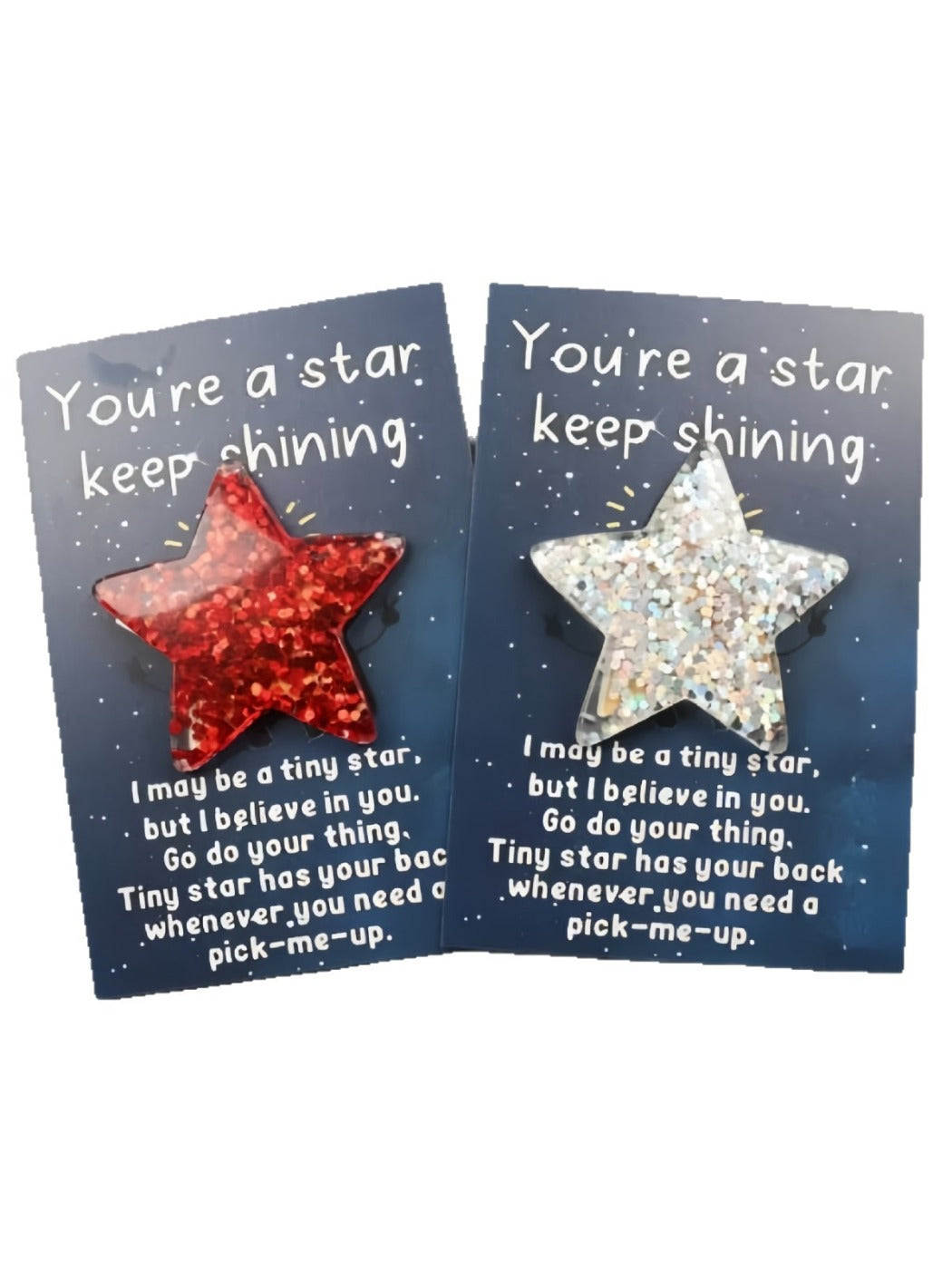 Taphug - Pocket Hug 10 Sets You Are A Star Keep Shining Star pocket hug card and keepsake token view 5