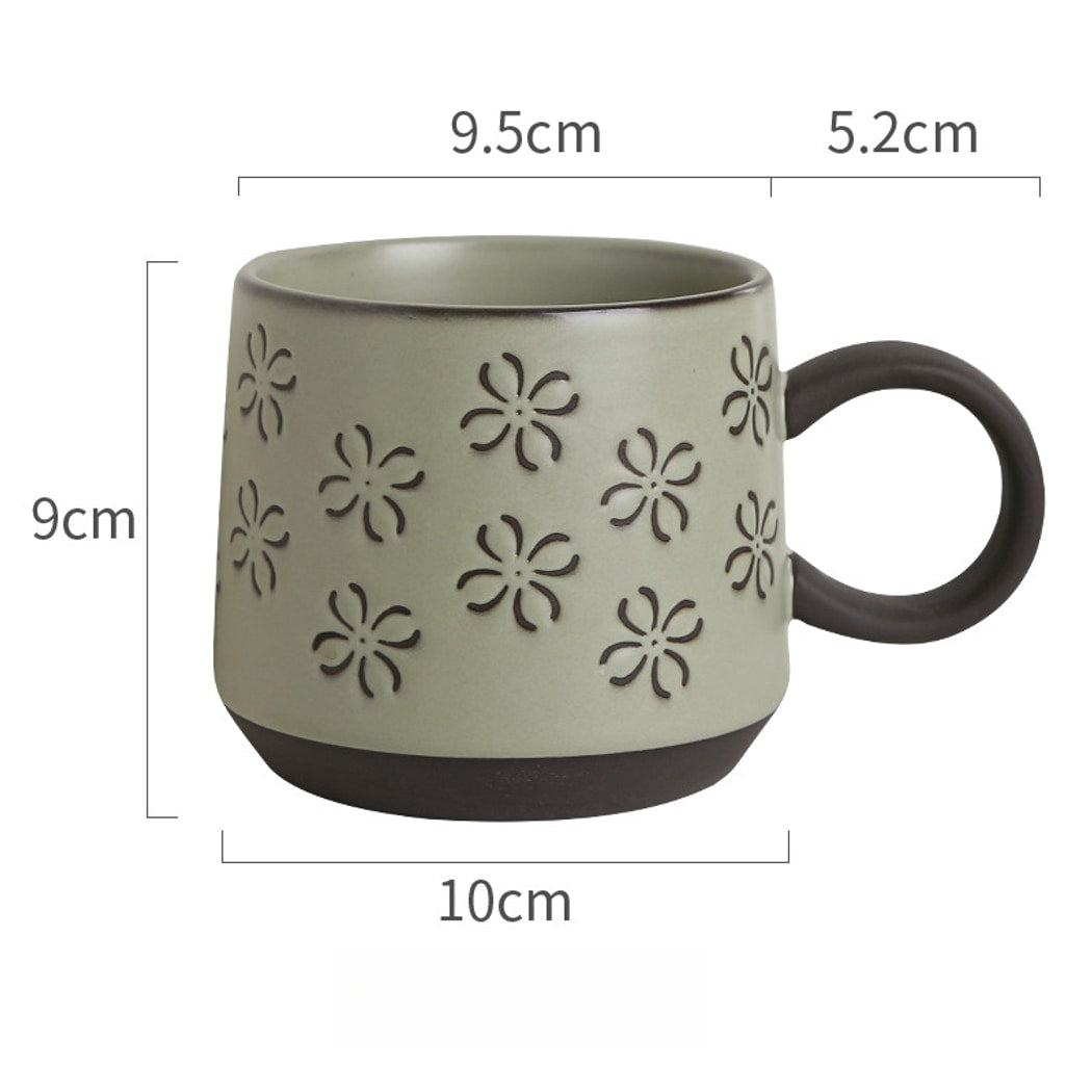 Mivora - Retro Rustic Style Coffee Mug