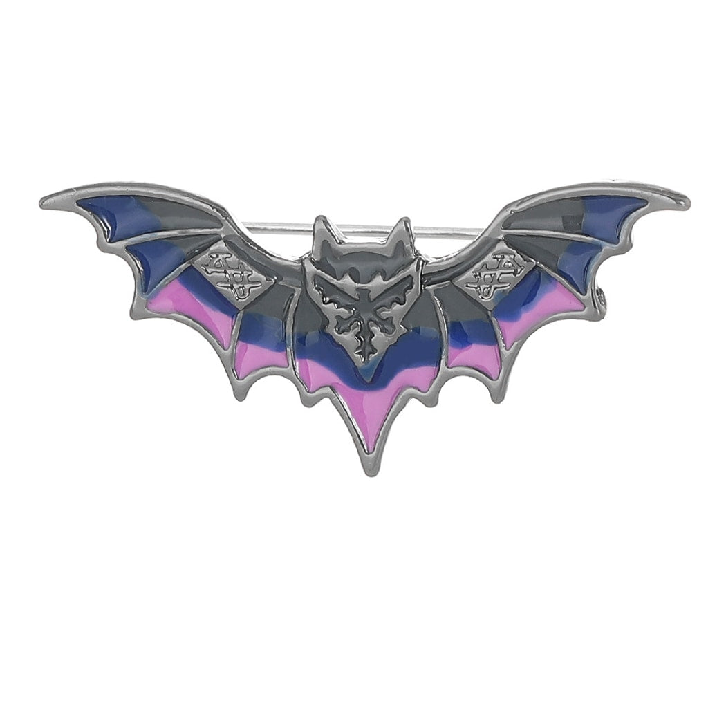 Pinori - Vintage Playful Halloween Bat Pin