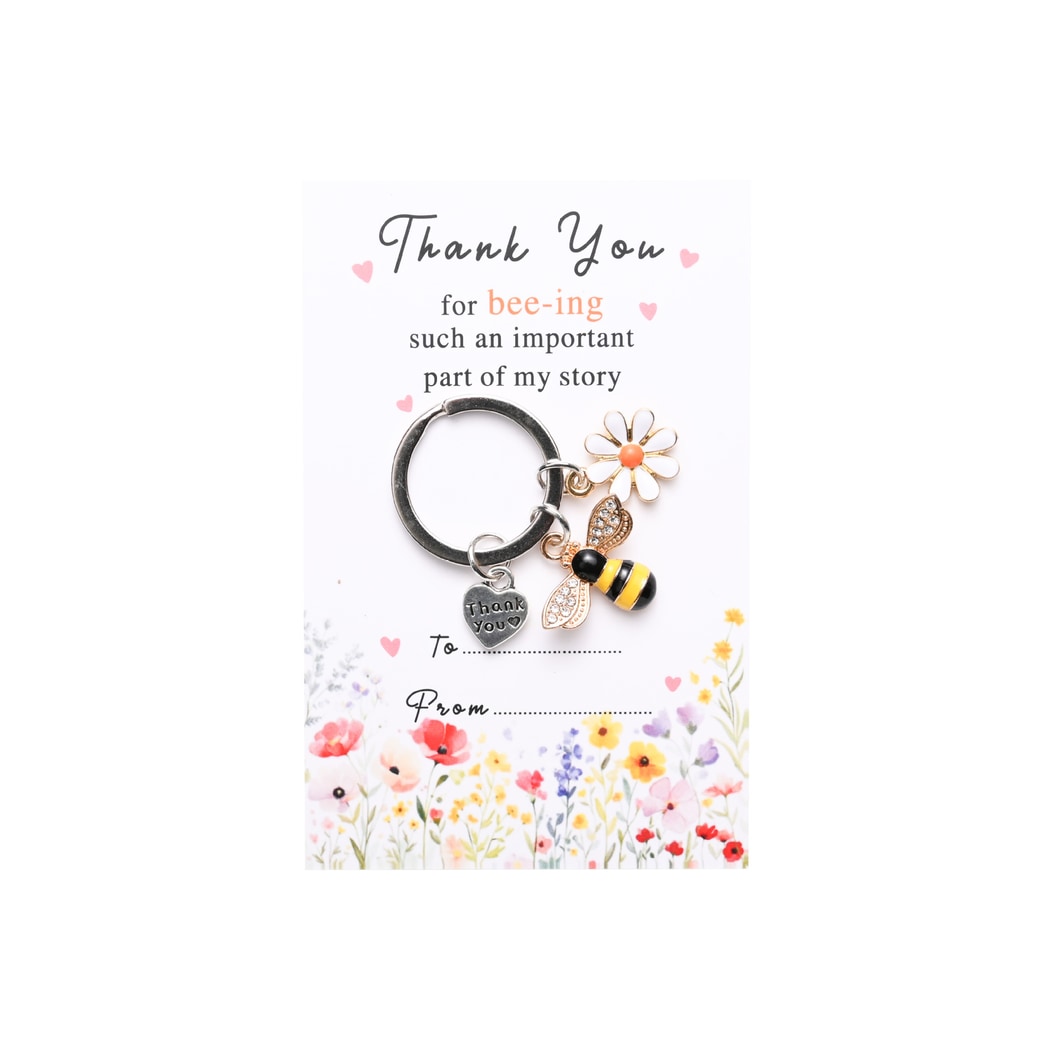 Taphug - Pocket Hug Cute Bee Charm Keychain
