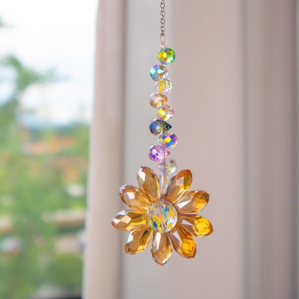 Somnira - Sunflower Theme Window Hanging Decor