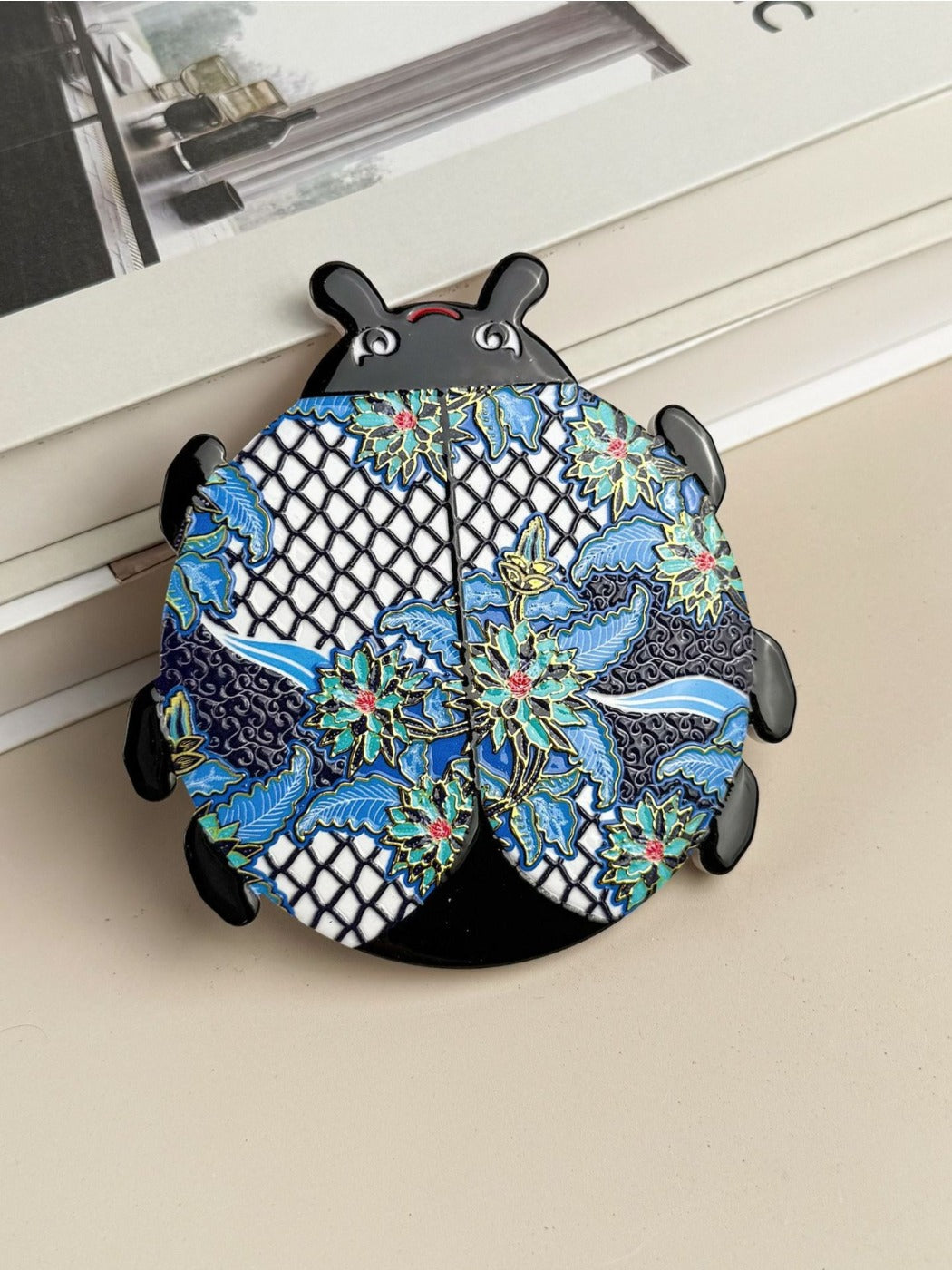 Thimara - Bohemian Style Cute Ladybug Heat Resistant Melamine Coaster