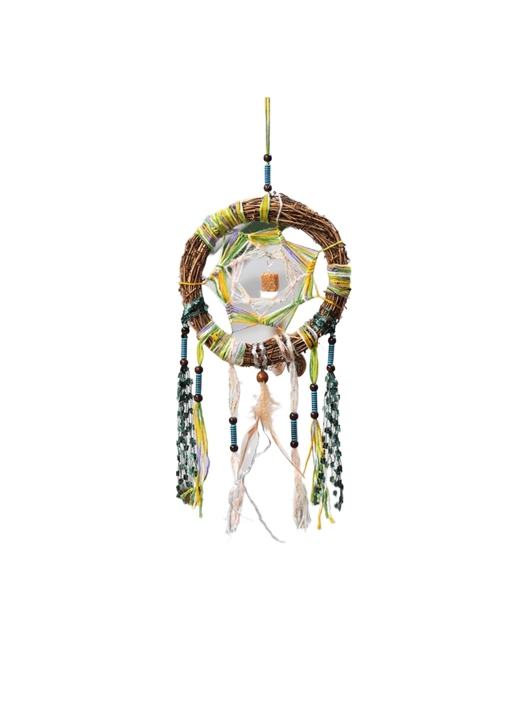 Somnira - Bohemian Plastic Bead Dreamcatcher