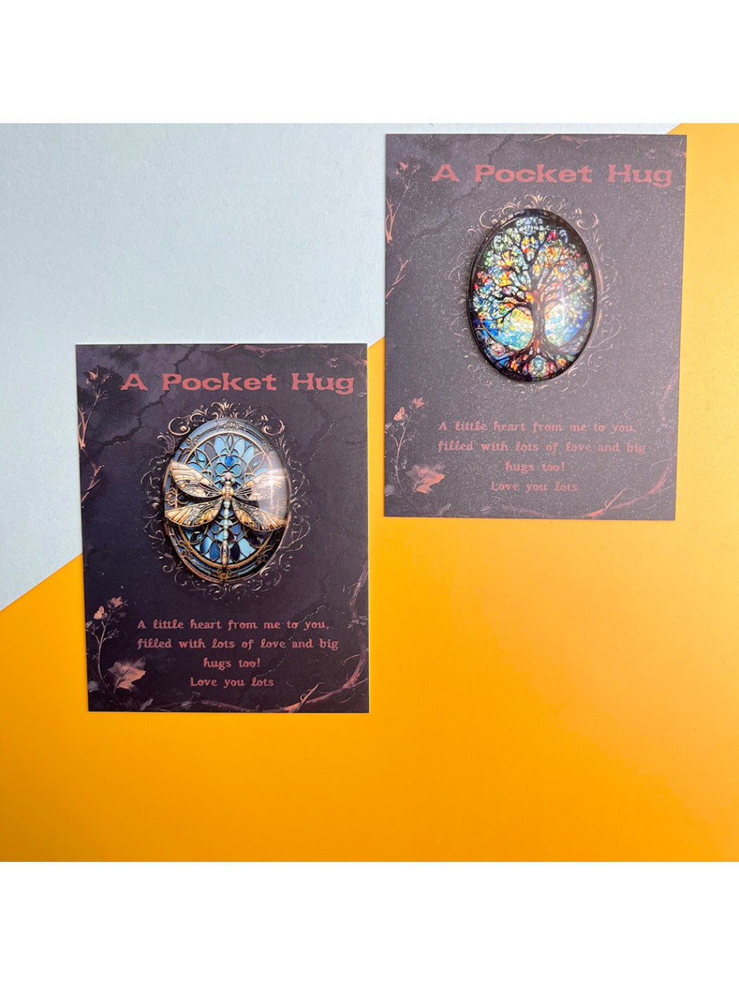 Taphug - Pocket Hug Gothic Glass Tree of Life