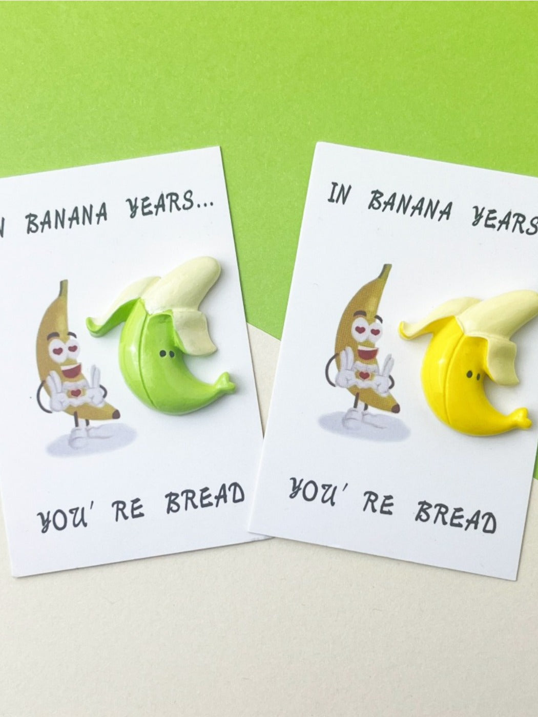 Taphug - Pocket Hug Fruit Banana Series pocket hug card and keepsake token view 3