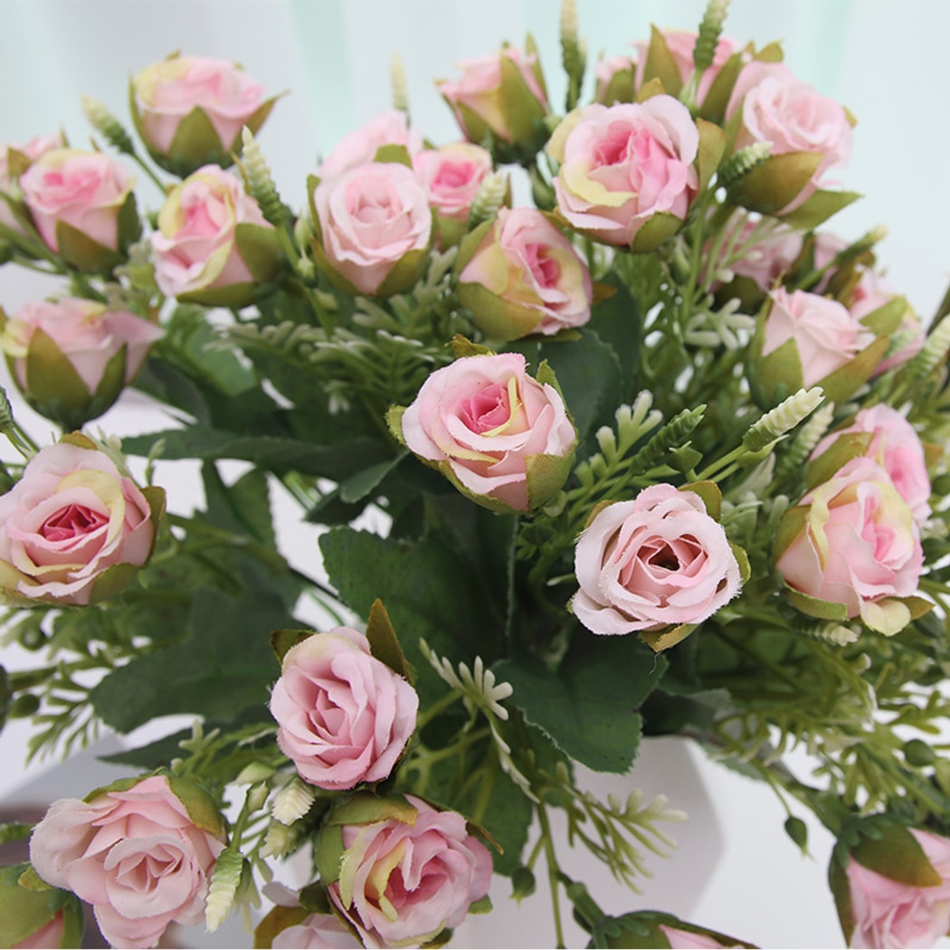 Roselle - Pastel Style Decorative Rose Artificial Flowers