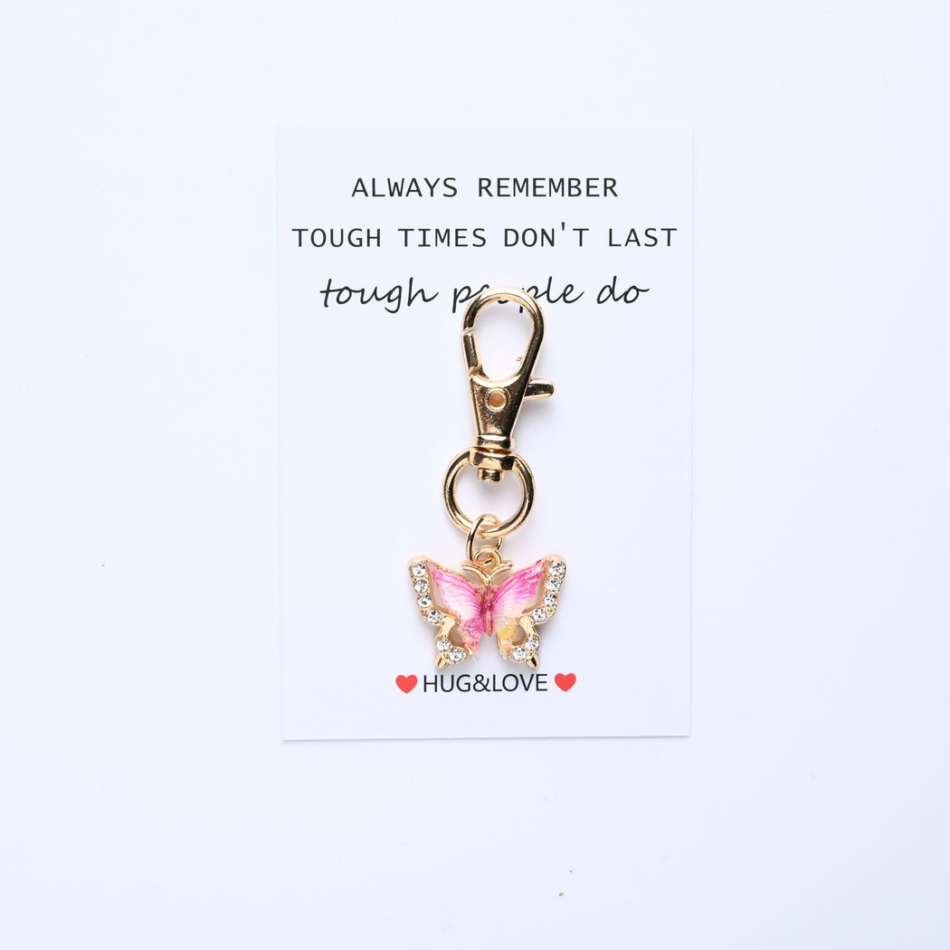 Taphug - Pocket Hug Gradient Butterfly Keychain