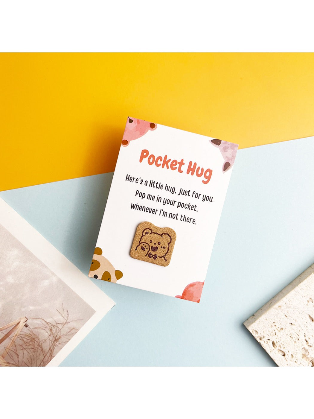 Taphug - Pocket Hug Microfiber Bear Emotional Support