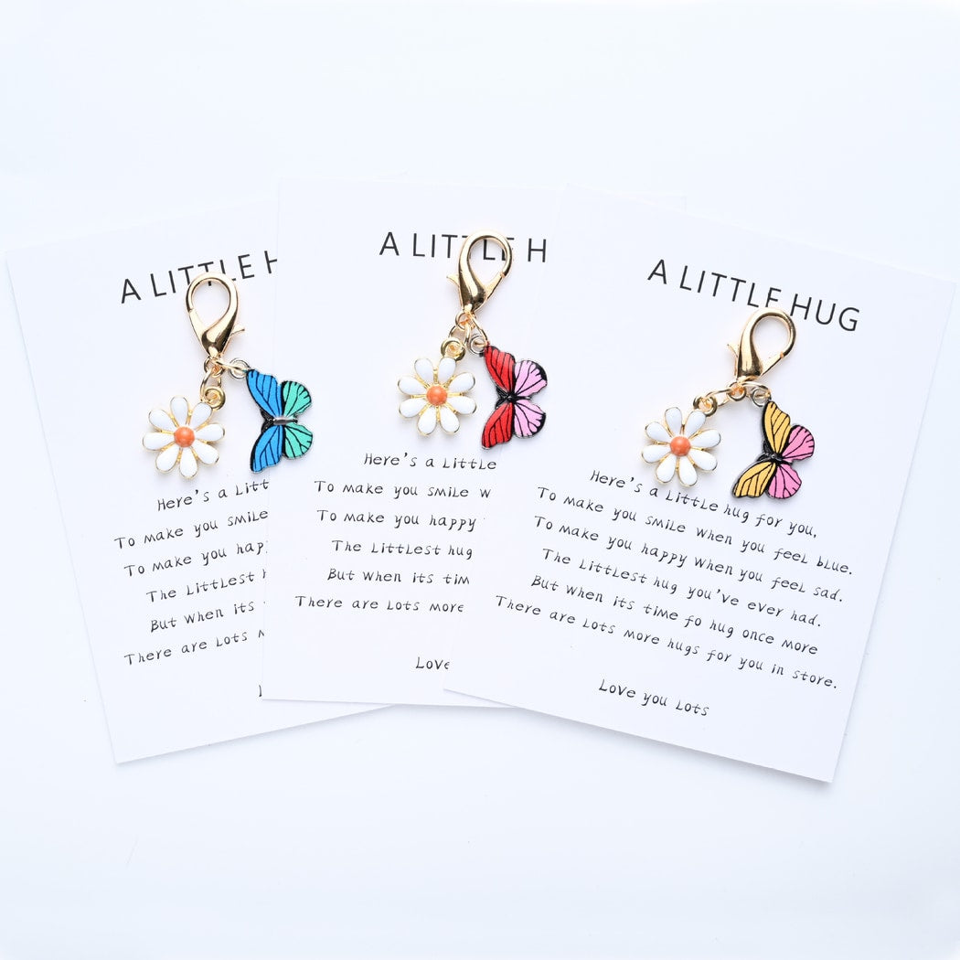 Taphug - Pocket Hug Dragonfly Charm Keychain