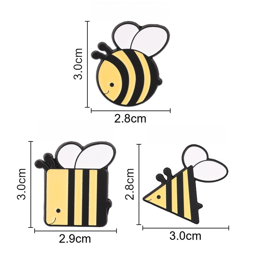 Pinori - Cute Cartoon Bee Decorative Pin