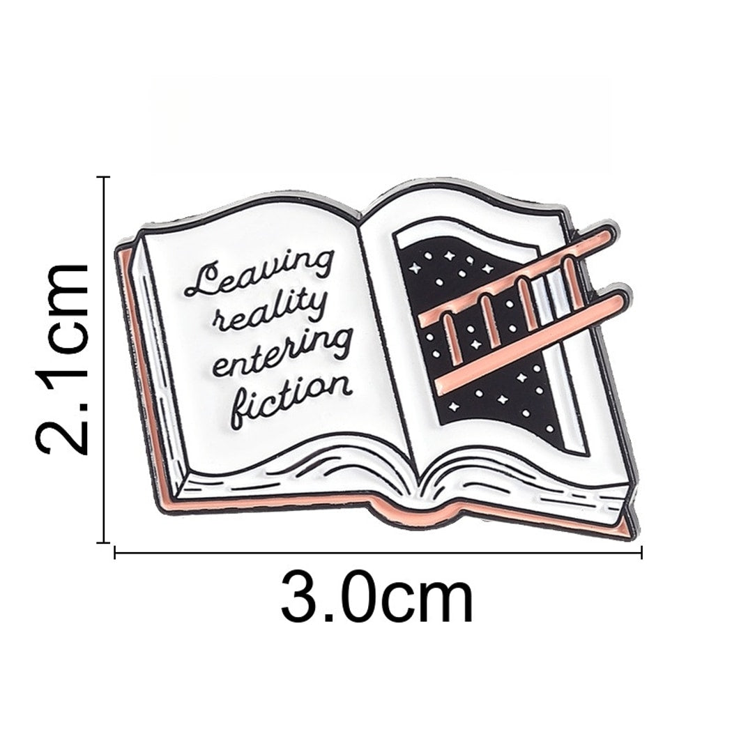 Pinori - Storybook Window Detail Fashion Pin