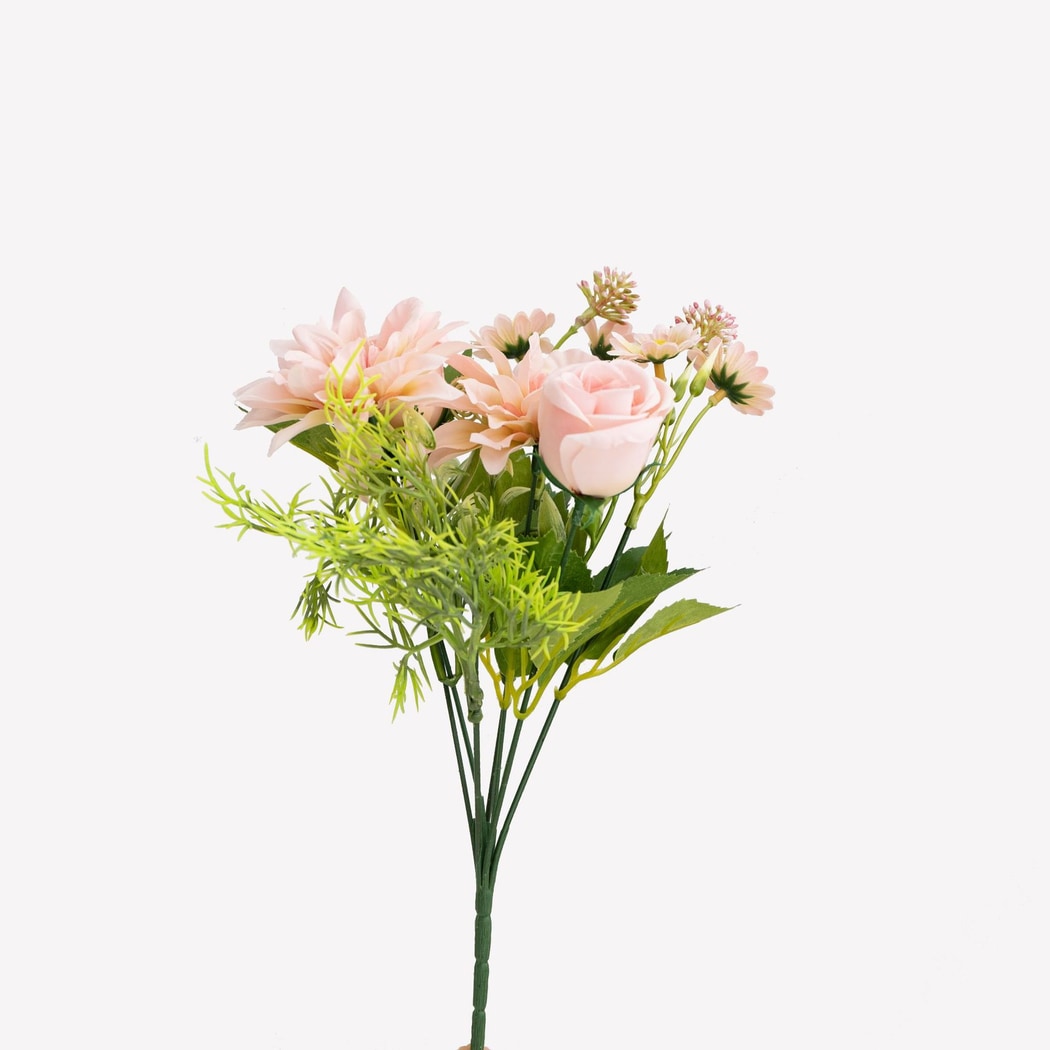 Roselle - Artificial Mixed Bouquet Home Decor Flowers