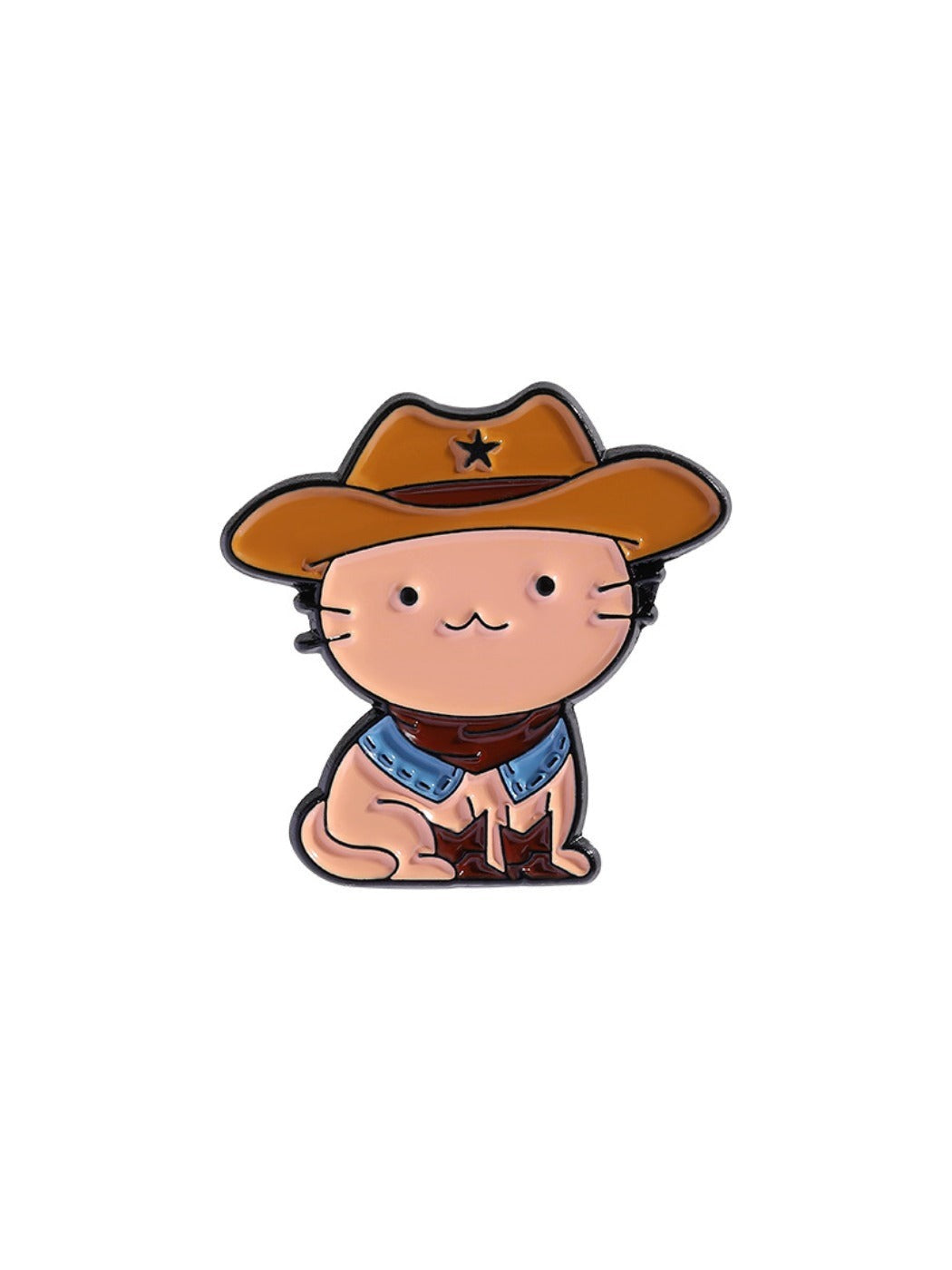 Pinori - Fashion Cowboy Critter Brooch