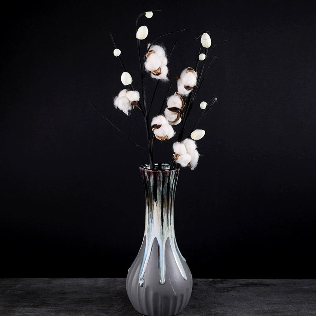 Roselle - White Branch Style Artificial Flower Bouquet
