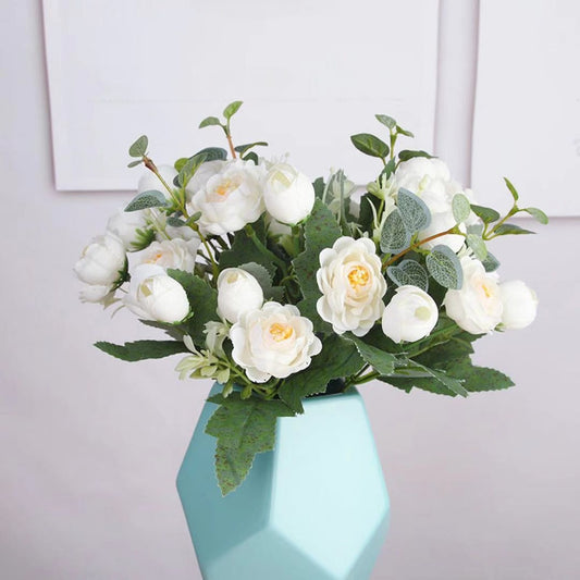 Roselle - Rosette Style Artificial Flower Bouquet