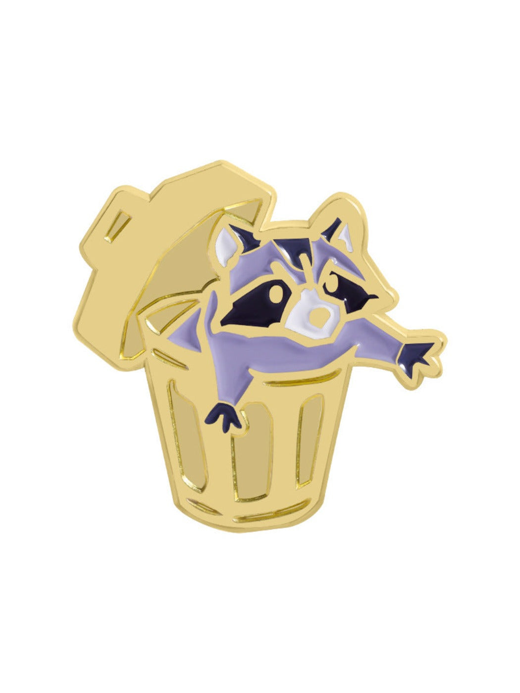 Pinori - Cute Raccoon Opossum Trash Animal Brooch