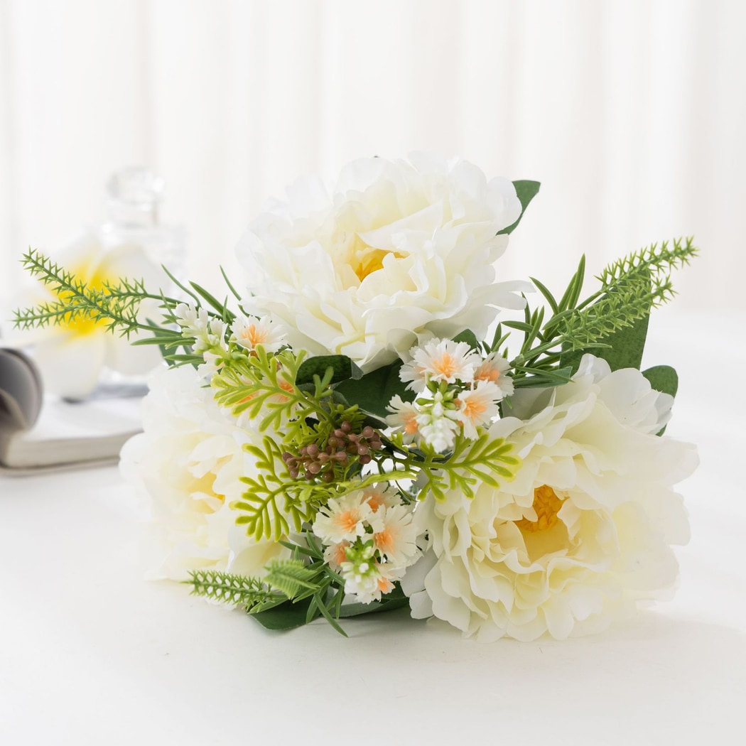Roselle - Decorative Peony Bouquet Artificial Flowers