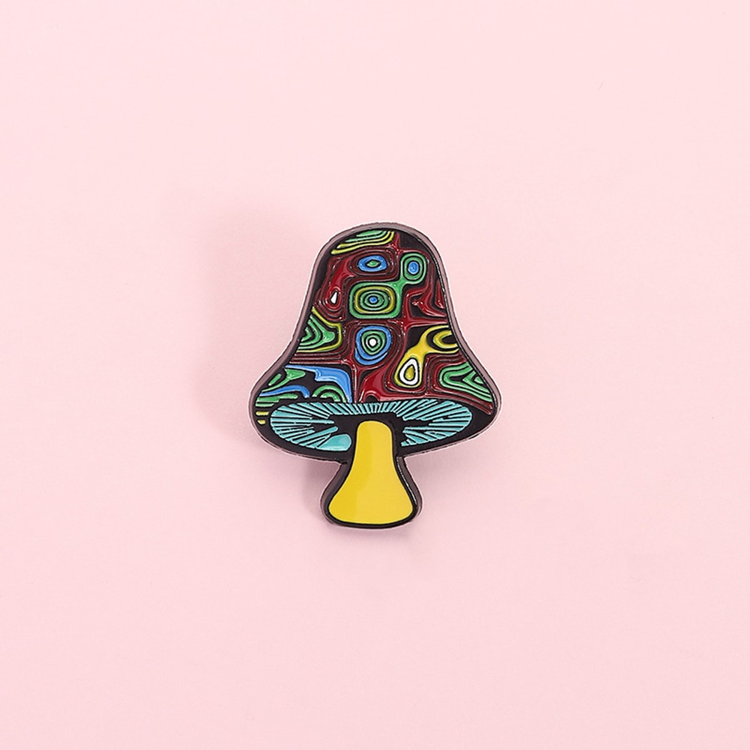 Pinori - Art Style Mushroom Decorative Fashion Pin
