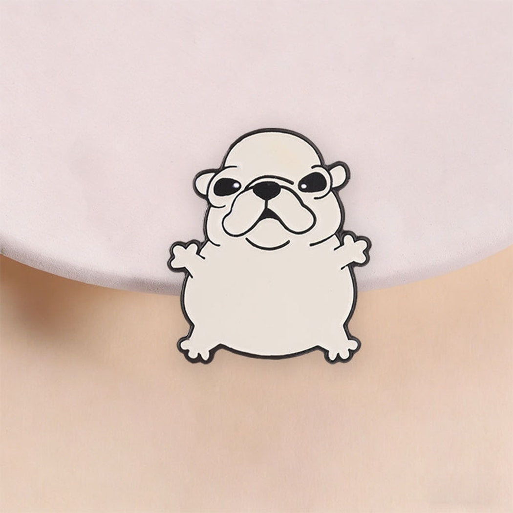 Pinori - Playful Animal Motif Lapel Pin Brooch
