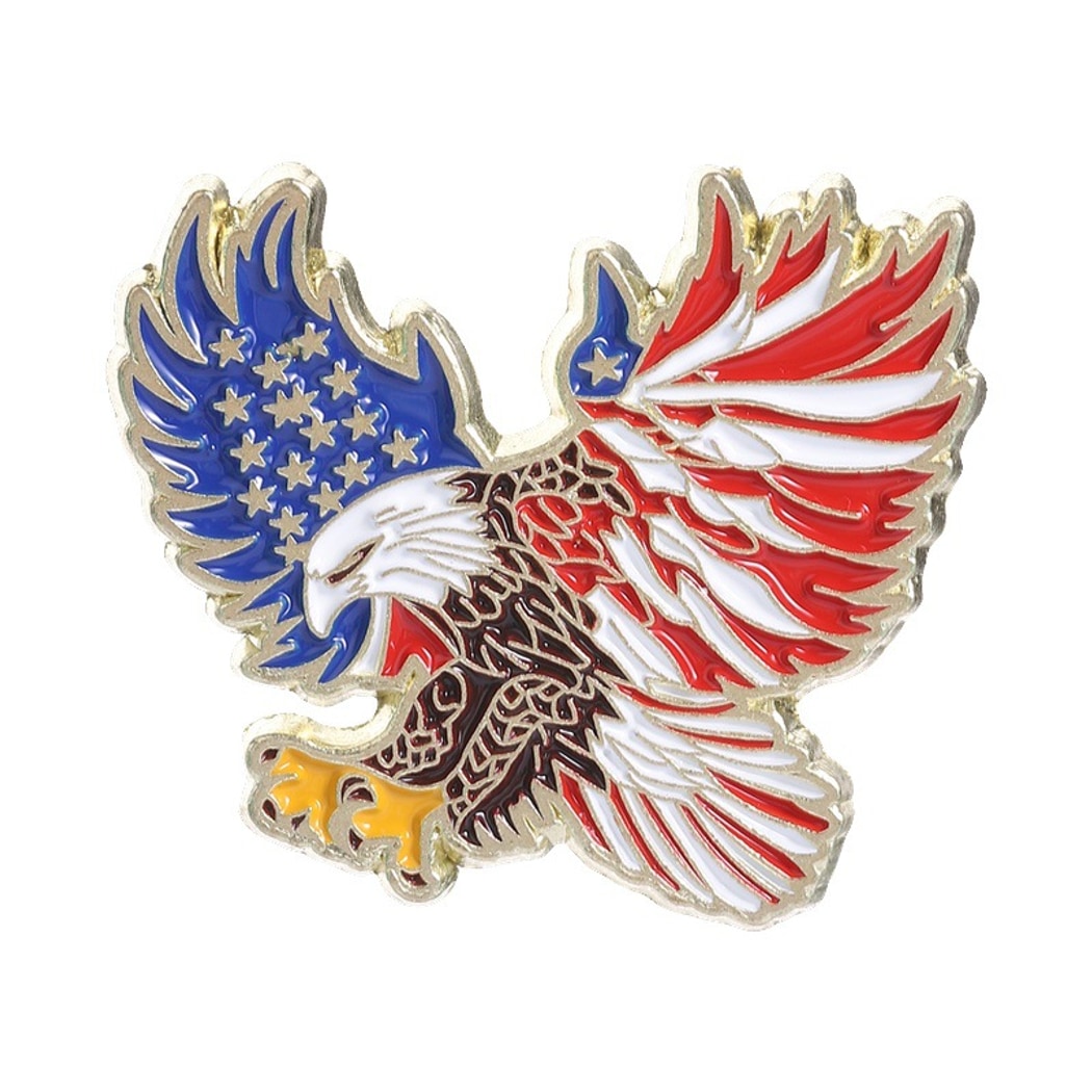 Pinori - Anniversary Letter Detail Fashion Brooch Pin