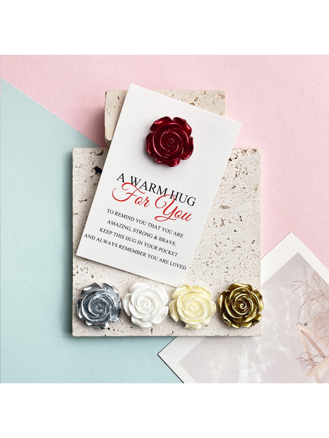 Taphug - Pocket Hug Valentine Rose