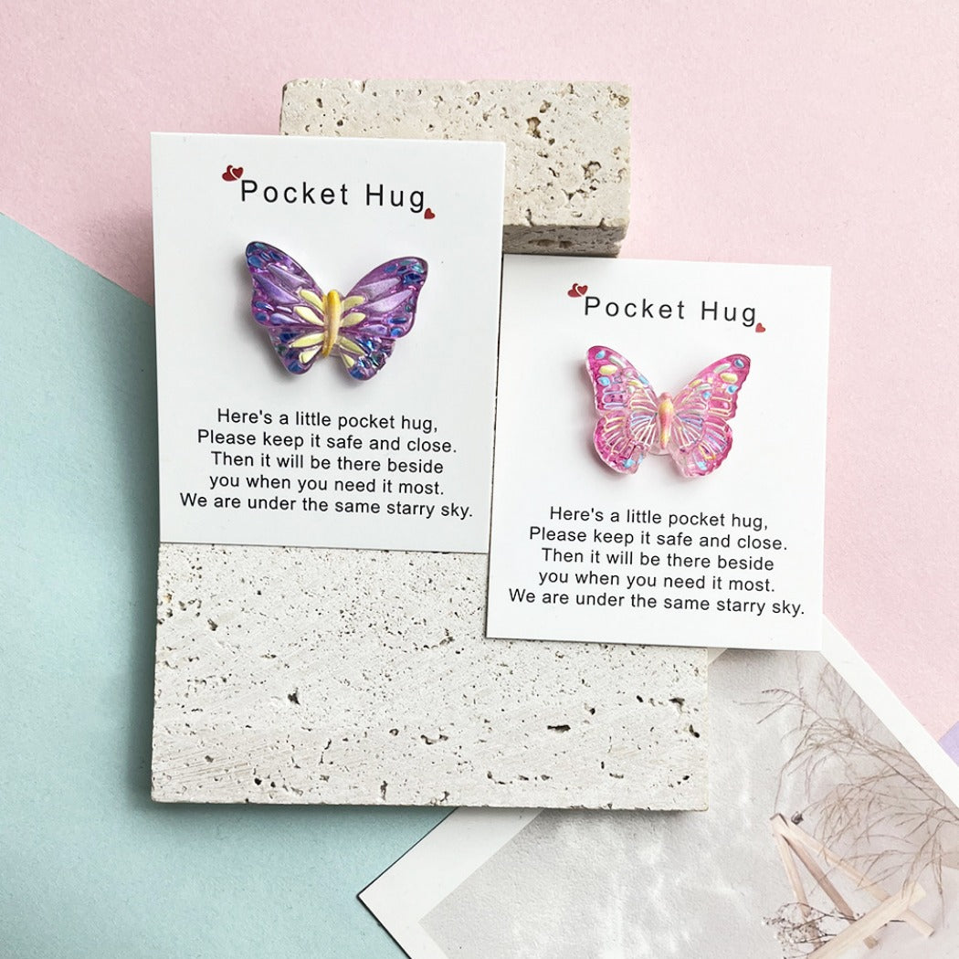 Pocket Hug Gradient Butterfly – Your Tiny Source of Joy