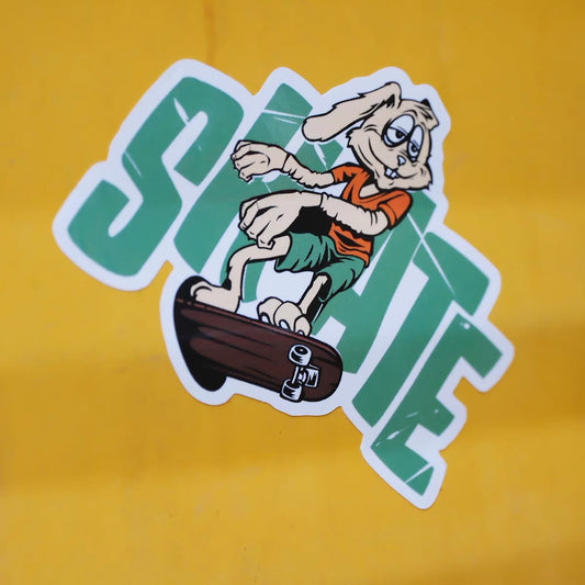 "Skater Pup" Sticker