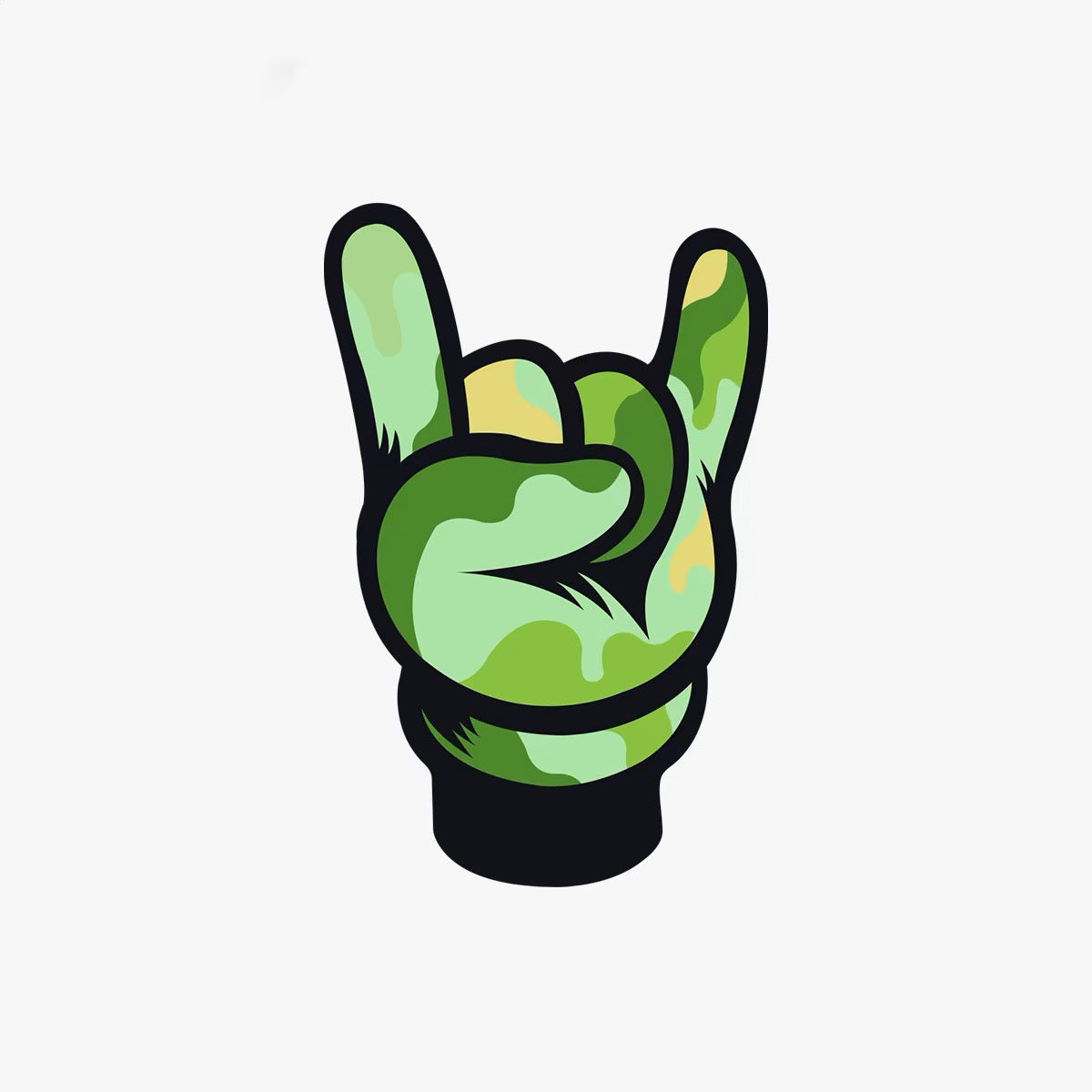 "Rock On" Sticker