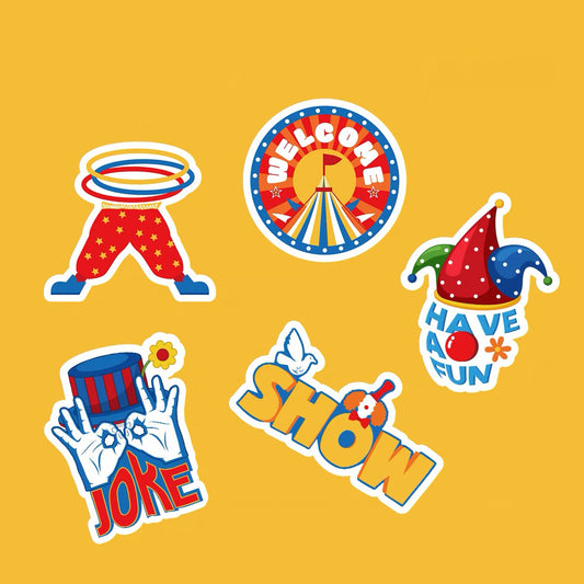 "Circus Spectacle" Sticker Set
