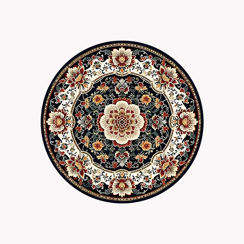 Thimara luxury round coaster placed on wooden surface highlighting heatproof feature