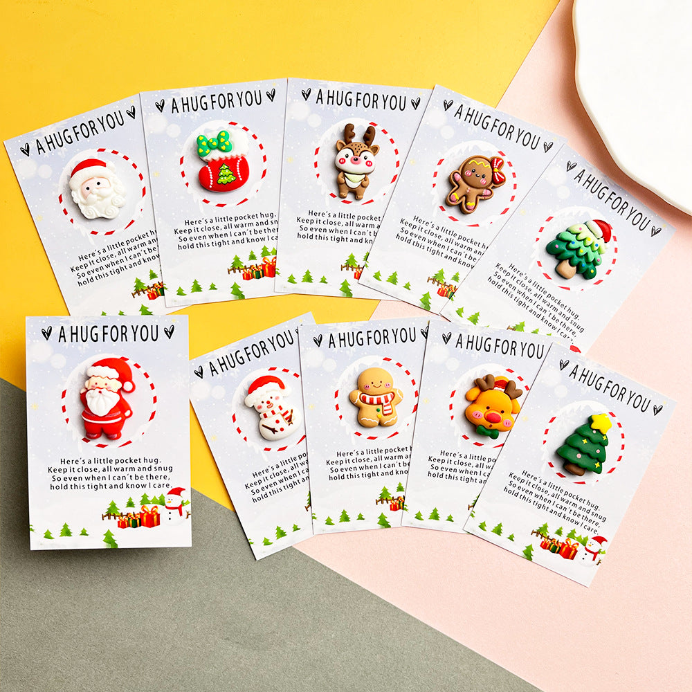 Taphug - Christmas Raised Token Pocket Hug