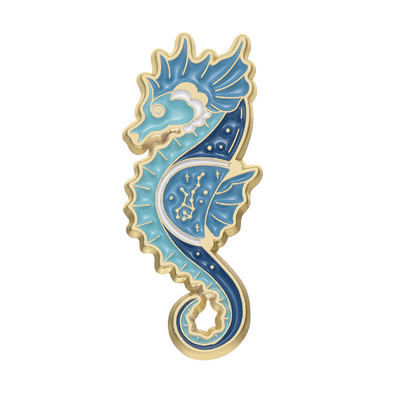 Mystical Sea Creatures Enamel Pins