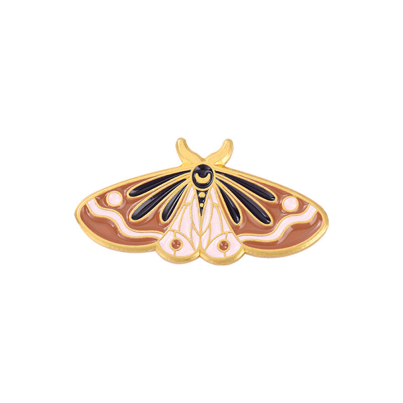 Celestial Moth Alloy Pin