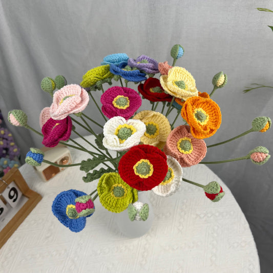 Handcrafted Crochet Flower Bouquet