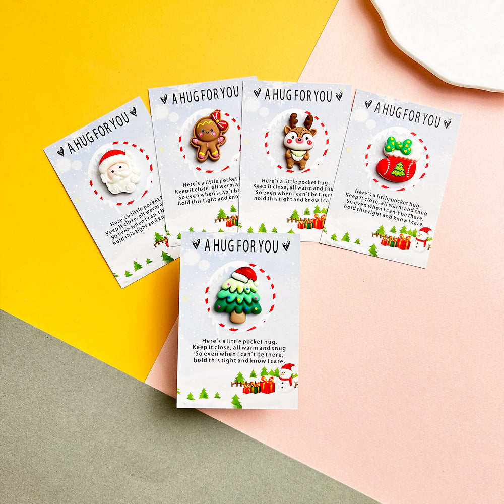 Taphug - Christmas Raised Token Pocket Hug
