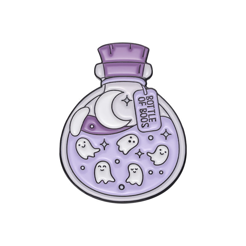 Whimsical Potion & Planet Enamel Pin