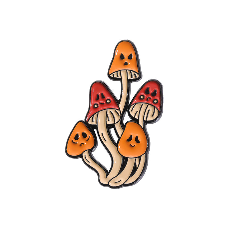 Spooky Mushroom Pin