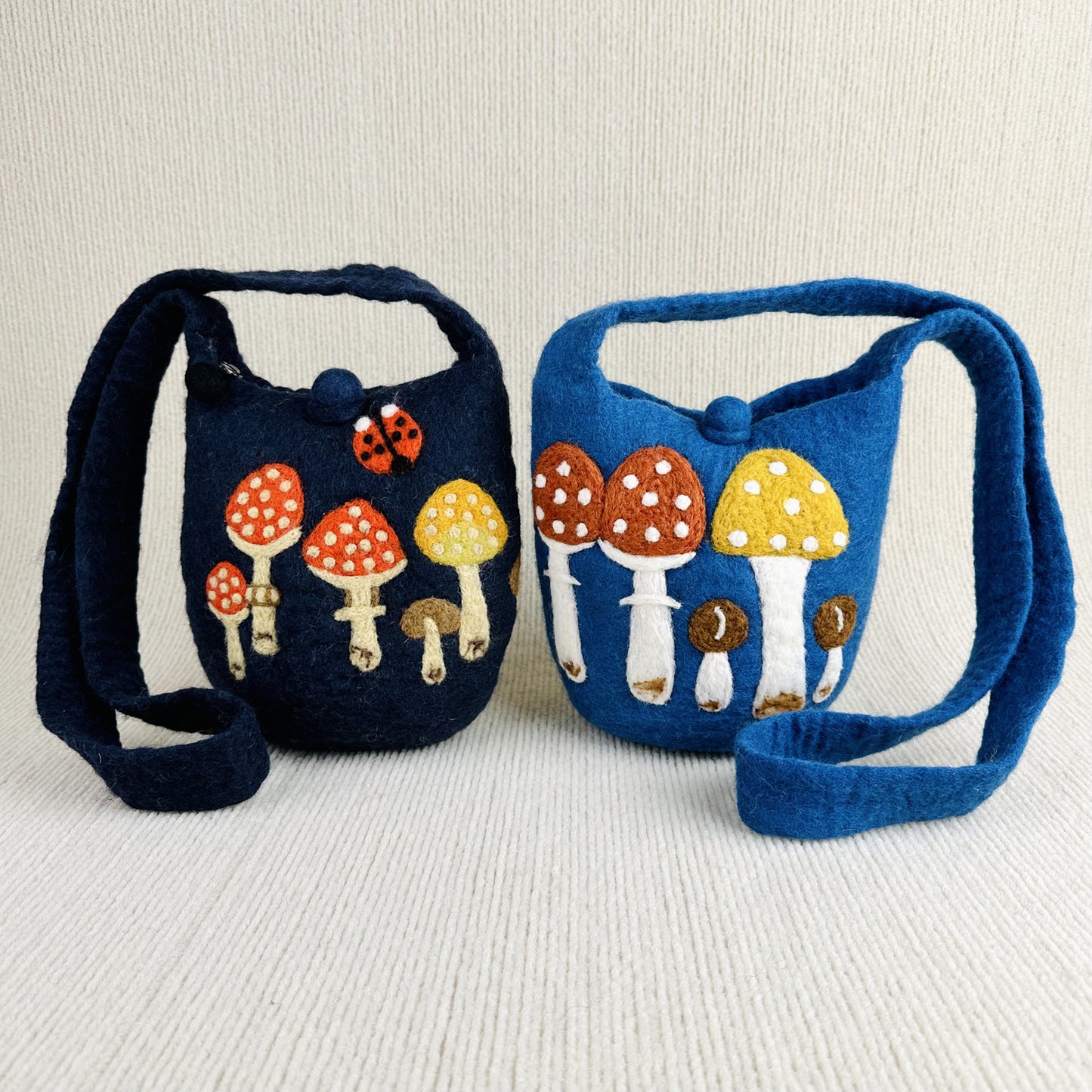 Felt Mushroom Shoulder Bag