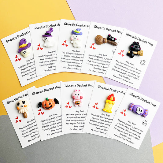 Ghostie Pocket Hug – Halloween Series