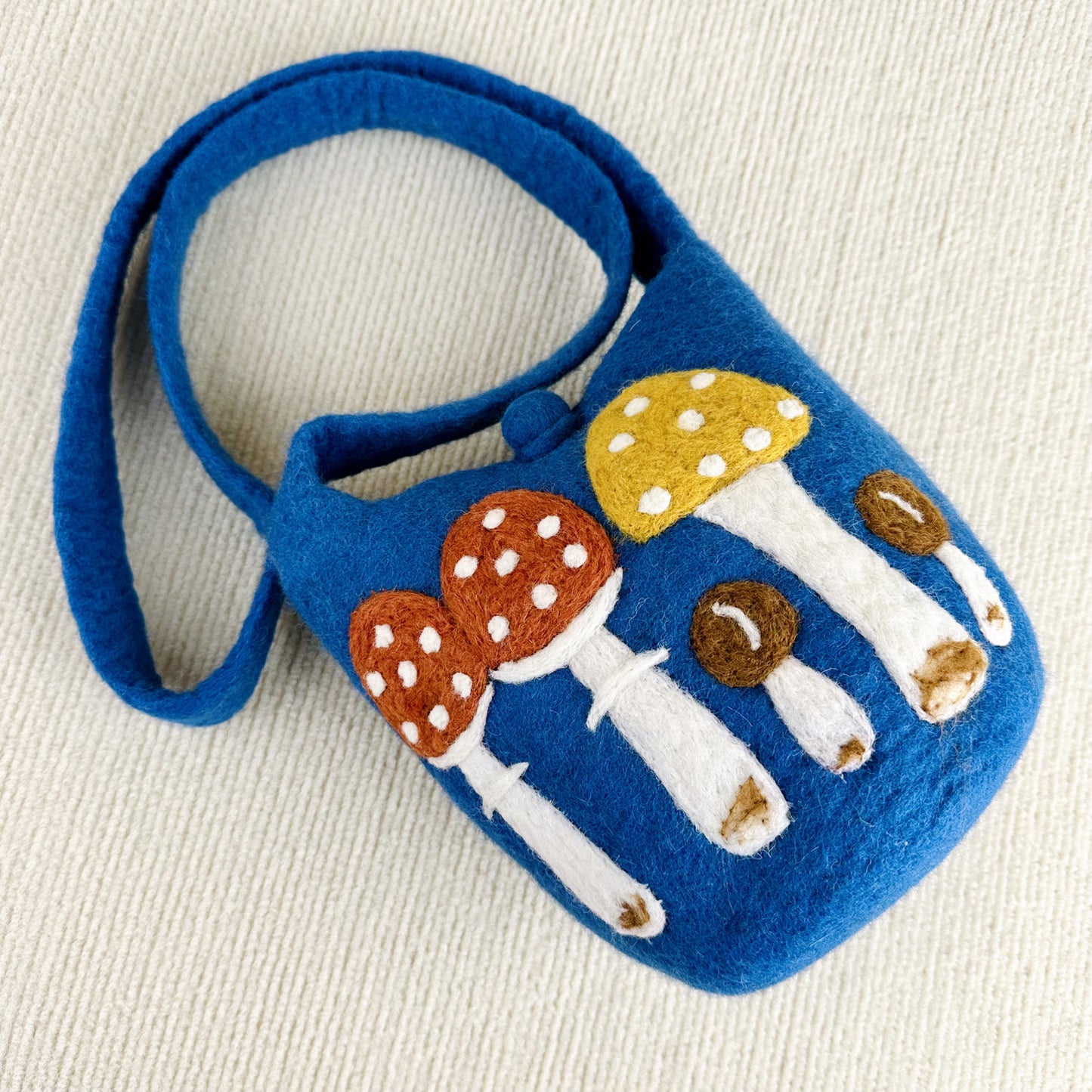 Felt Mushroom Shoulder Bag